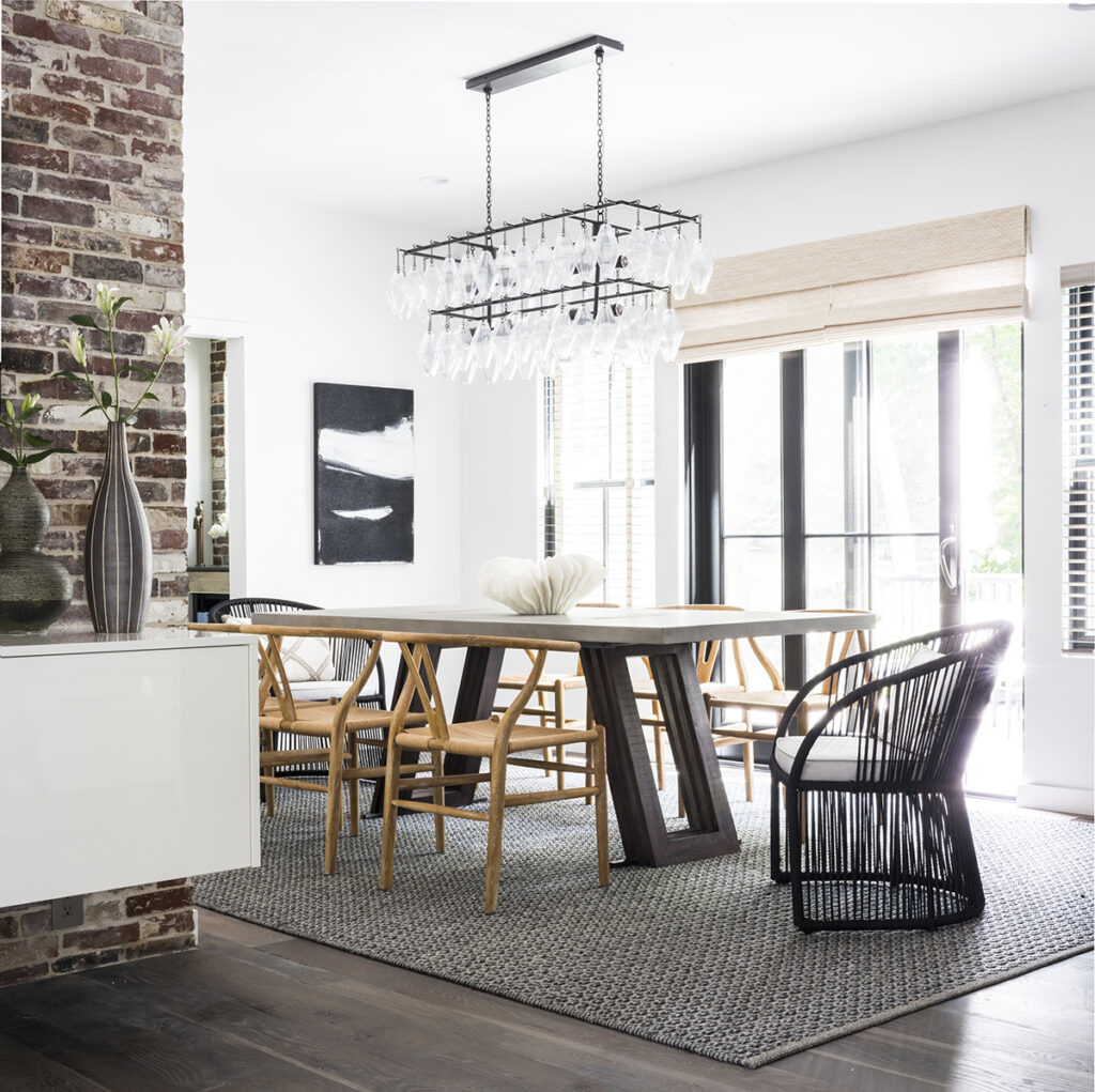 Modern Industrial Dining Room - Janet Hiltz